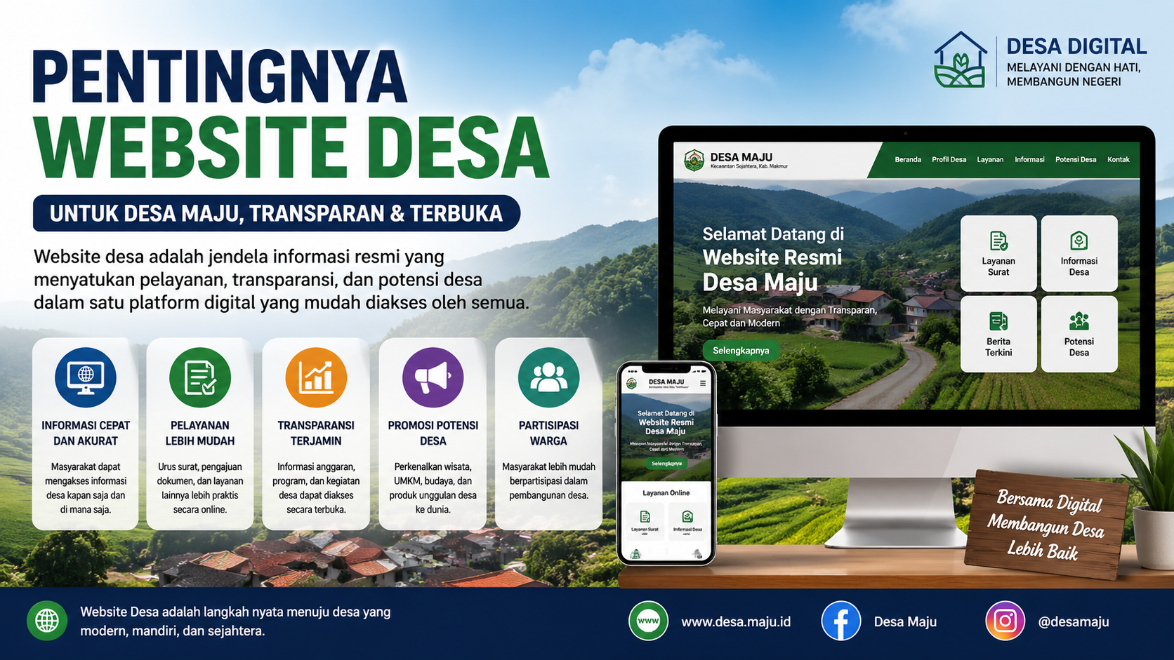 Pentingnya Website Desa dalam Mendukung Pelayanan dan Transparansi